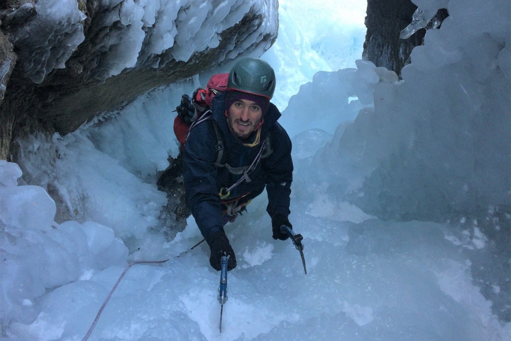 Cascade de glace initiation journée