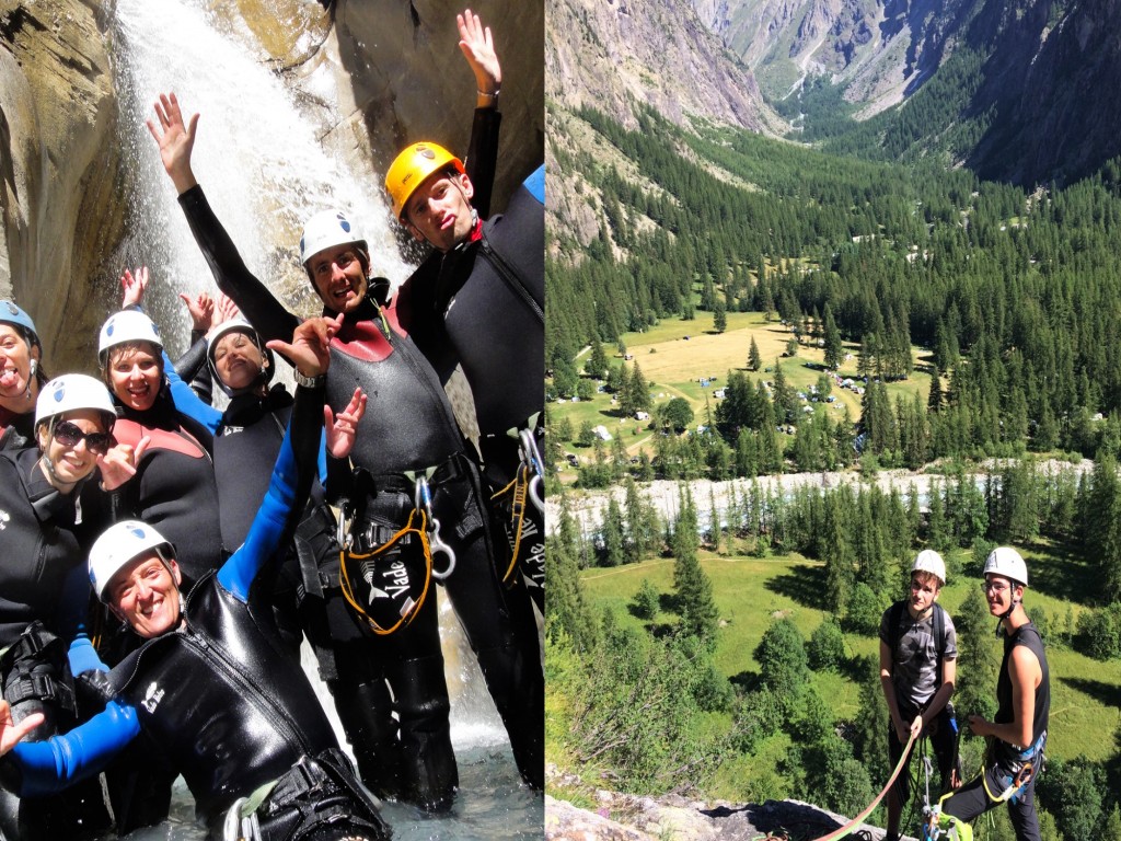 Packs multi-activités escalade canyon