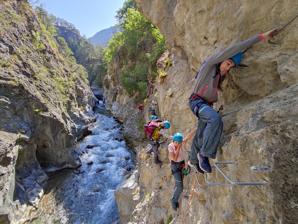 via ferrata de Chateau Queyras