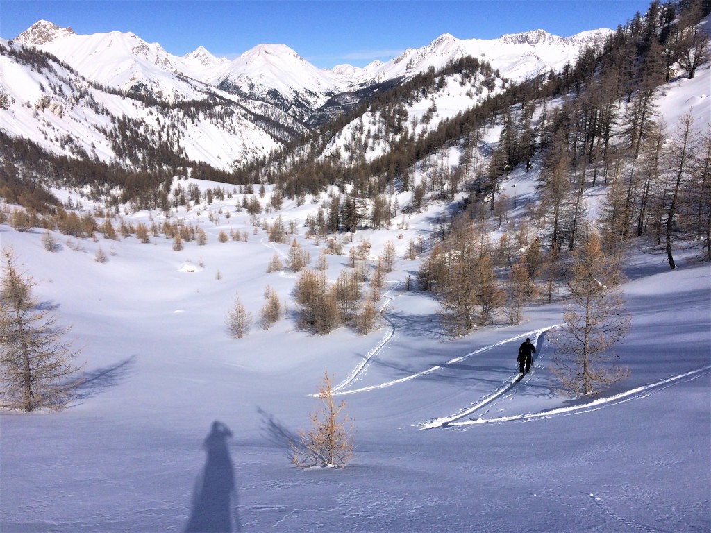 Col de fontouse ski de randonnée Queyras