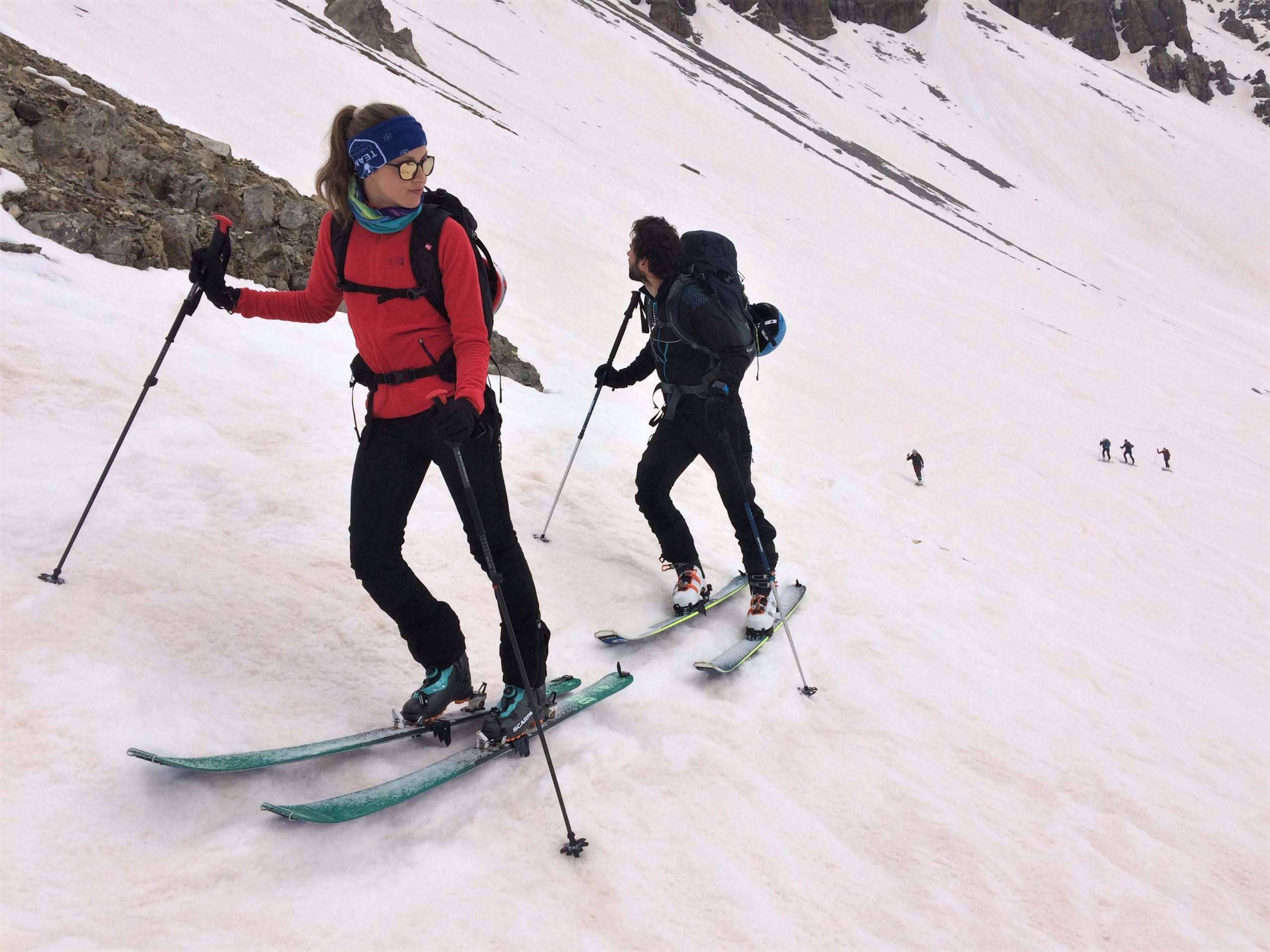ski de randonnée dans le Queyras
