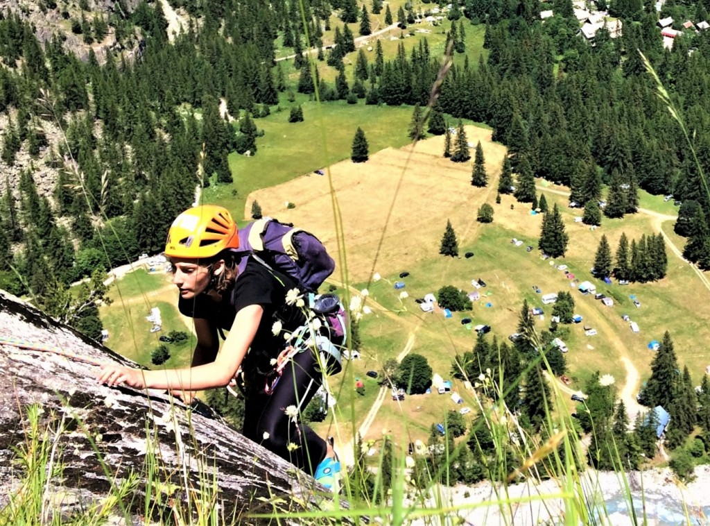 Stage escalade ailefroide vallouise Hautes-Alpes