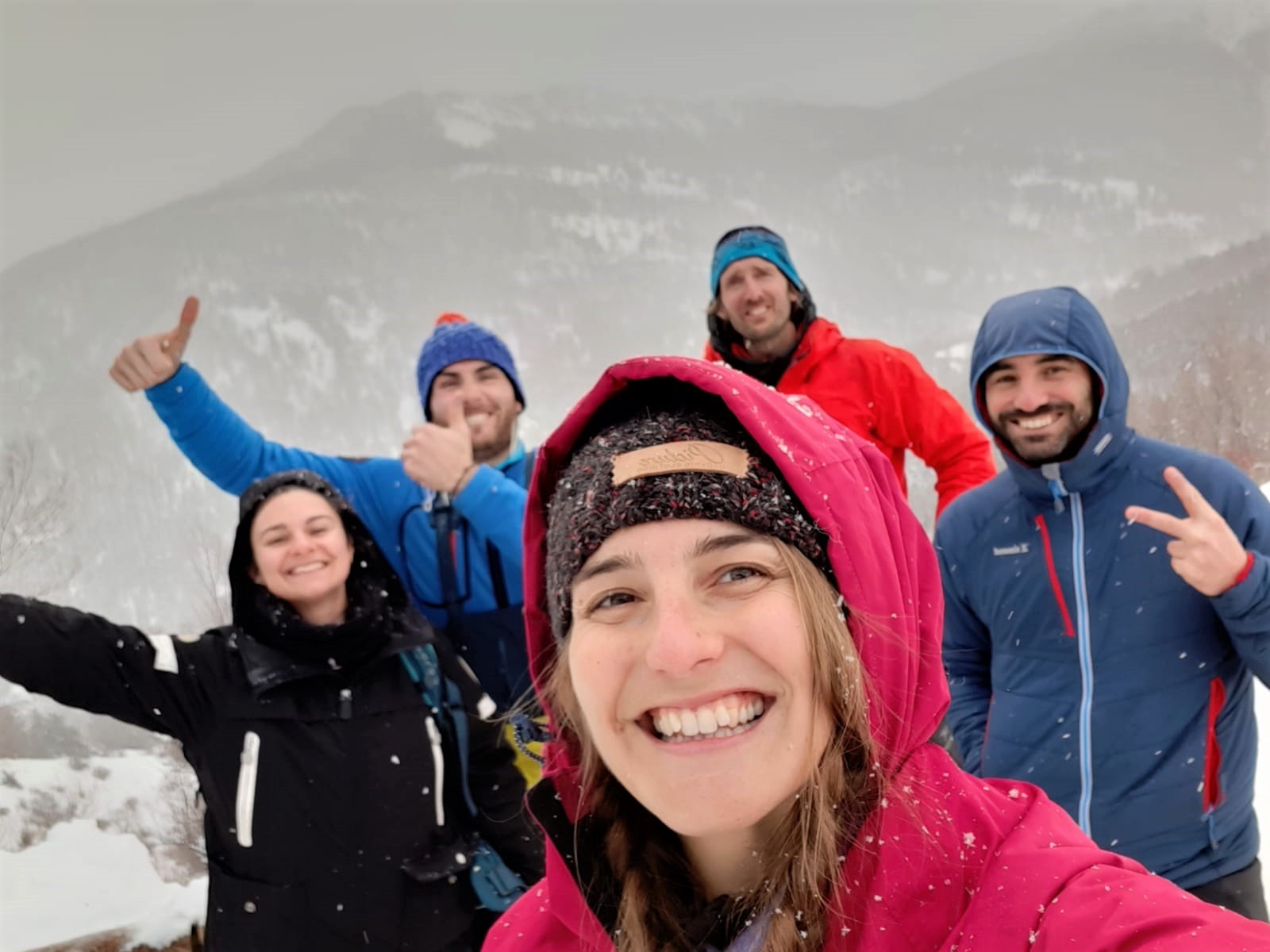 Sortie collective en ski de randonnée dans le Queyras