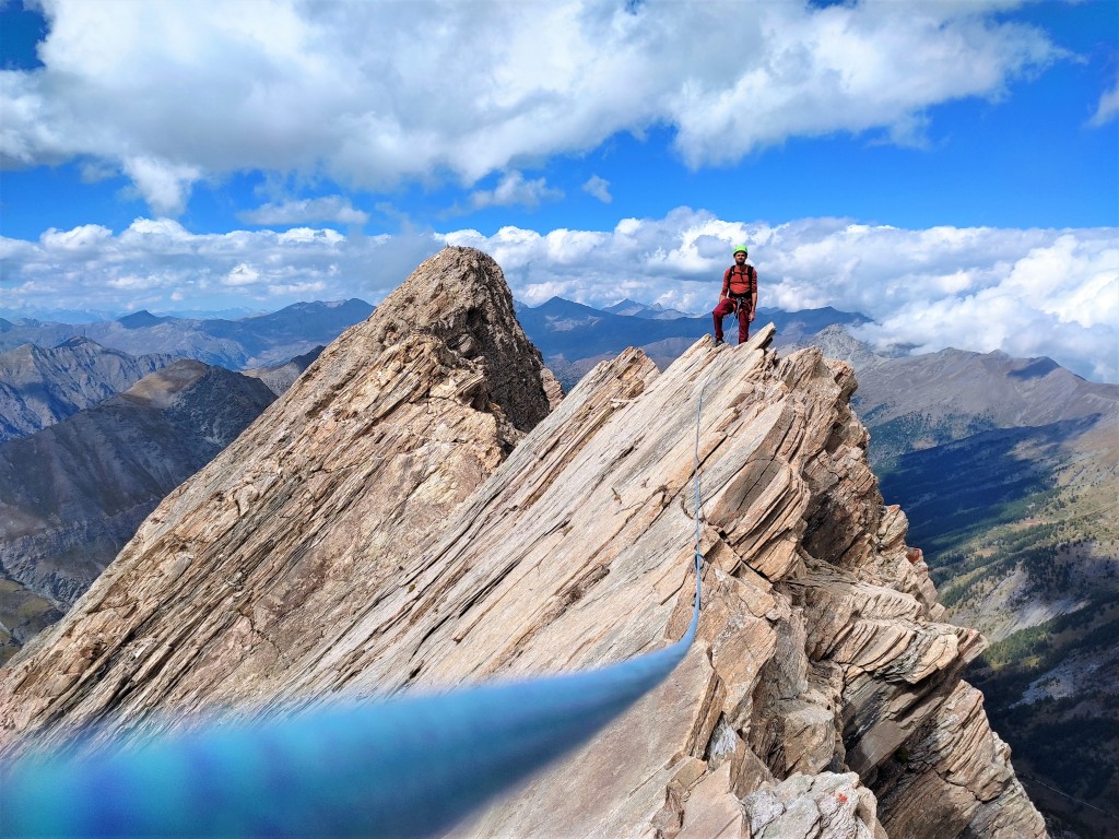 L'arête de la taillante