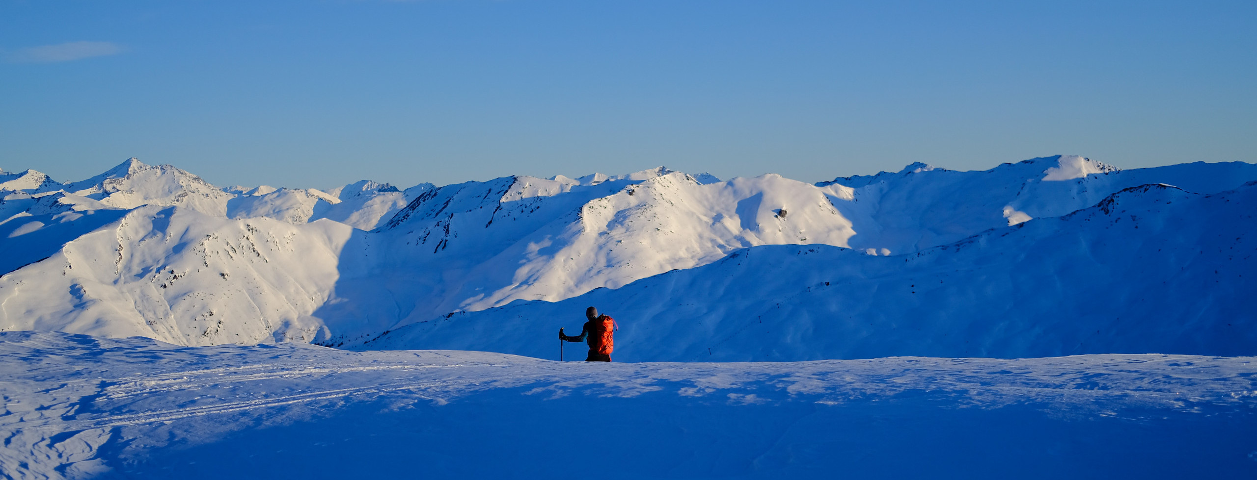 ski de randonnée queyras avec un guide de haute montagne